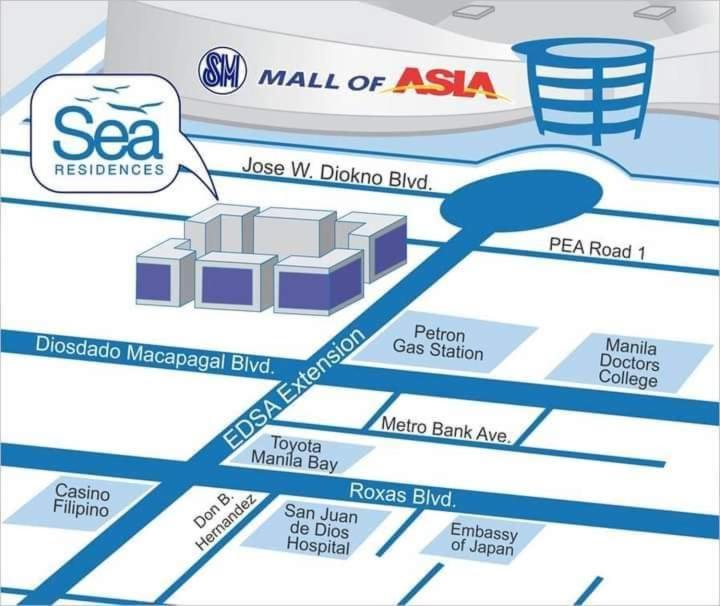 Sea Residences Homey Condo By Dnj 파사이 외부 사진
